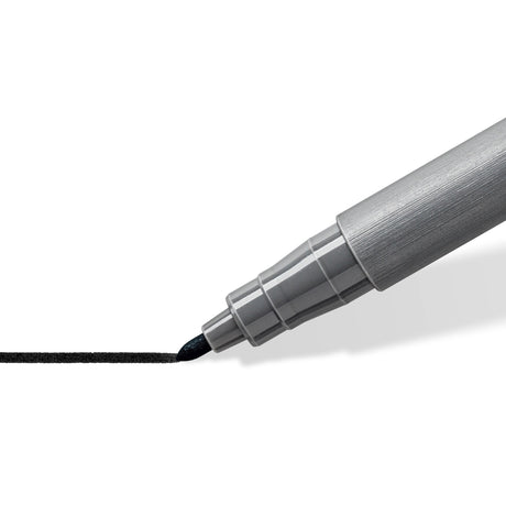 Staedtler Brush pen Pigment Arts intens sort – Penselpenne (billede 4)