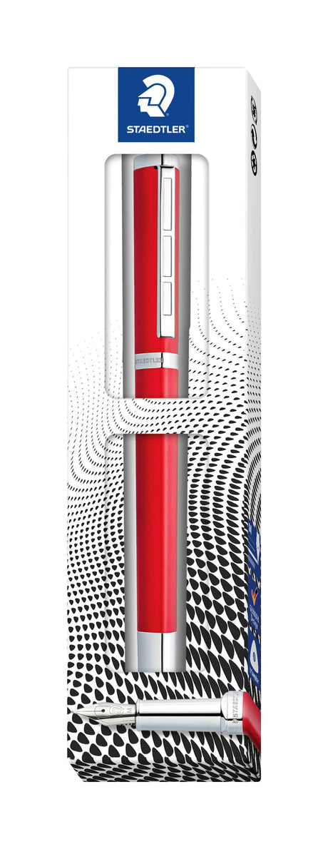 Staedtler Fyldepen Triplus medium rød – Fyldepenne (billede 2)