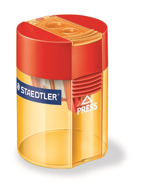Staedtler Blyantspidser m/holder dobbelt ass transparent (billede 5)