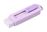Viskelæder PVC frit m/skub funktion ass pastel
