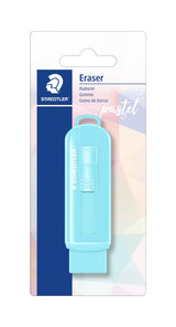 Viskelæder PVC frit m/skub blister Pastel Line