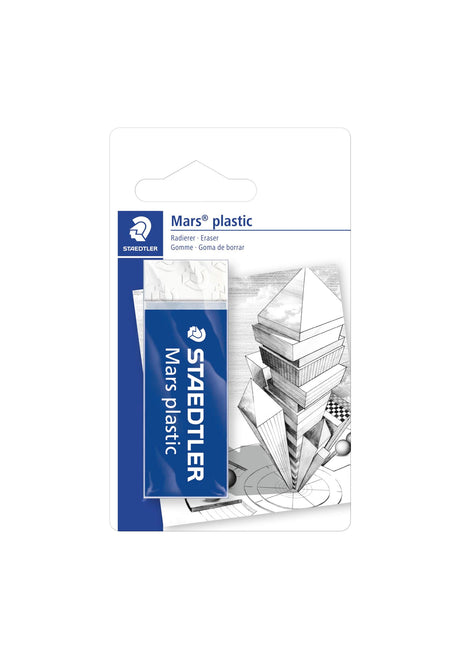 Staedtler Viskelæder Mars plastic blister 65x23s13mm – Viskelædere
