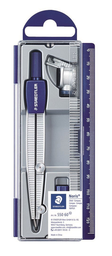 Staedtler Passer Noris skole m/universal adapter – Passere (billede 1)