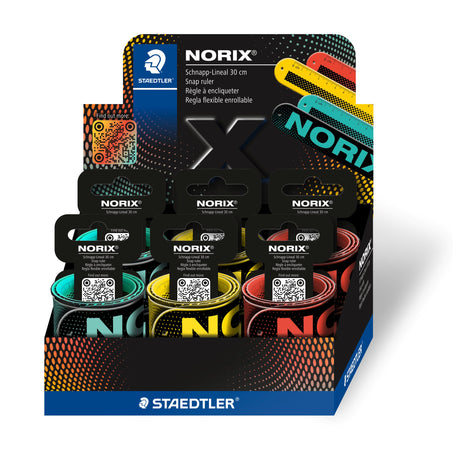 Staedtler Lineal Norix snap assorted 30cm – Linealer (billede 1)