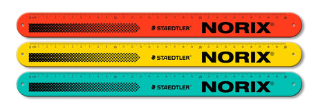 Staedtler Lineal Norix snap assorted 30cm – Linealer (billede 3)