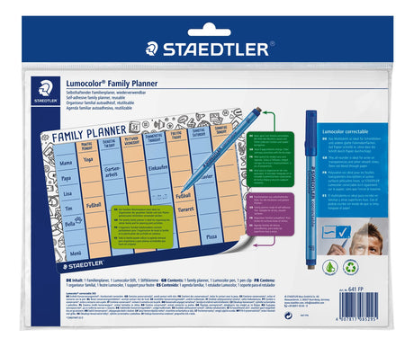 Staedtler Lumocolor familie kalender – Skriveunderlag & clipboard (billede 2)