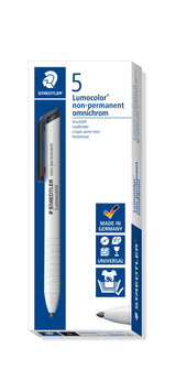 Marker Lumocolor non-perm omnichrom rød