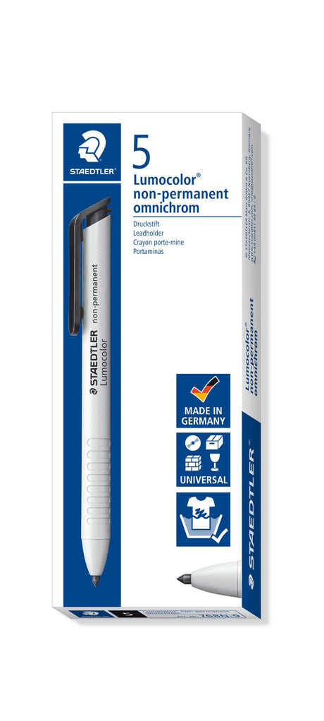 Staedtler Marker Lumocolor non-perm omnichrom sort – Markeringspenne (billede 2)