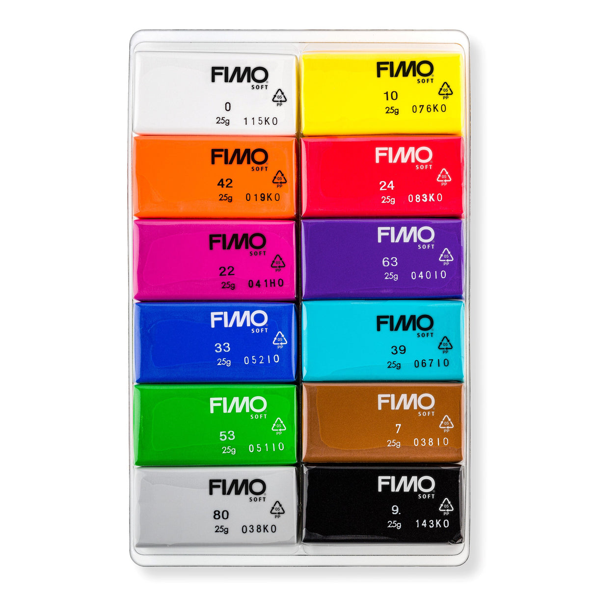 Staedtler Modeller Fimo Soft Basic 12x25g ass (12) – Hobby & kreativ (billede 2)