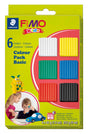 Staedtler Modeller Fimo Kids Basic 6x42g (6) – Hobby & kreativ (billede 1)