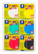 Staedtler Modeller Fimo Kids Basic 6x42g (6) – Hobby & kreativ (billede 2)