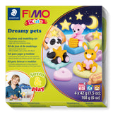 Staedtler Modeller Fimo Kids Drømmedyr 4x42g (4) – Hobby & kreativ (billede 1)