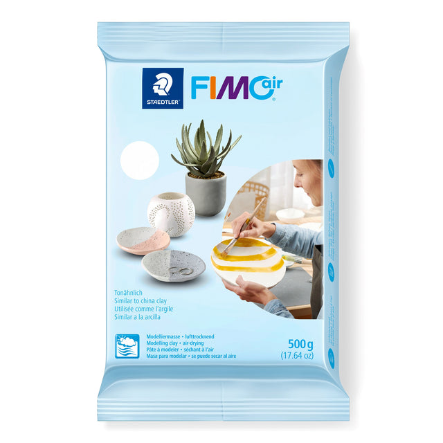 Staedtler Modeller Fimo Air 500g hvid – Hobby & kreativ (billede 1)