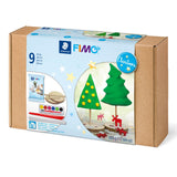 Modeller Fimo Air mixed sæt Jul