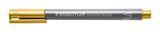 Marker brush Metallic 1-6mm guld
