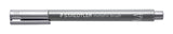 Marker brush Metallic 1-6mm sølv