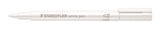 Marker Metallic 1-2mm hvid