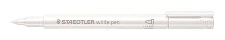 Staedtler Marker Metallic 1-2mm hvid – Tusser (billede 1)