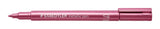 Marker Metallic 1-2mm rød