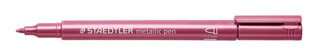 Staedtler Marker Metallic 1-2mm rød – Tusser (billede 1)