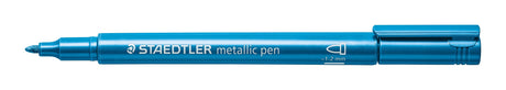 Staedtler Marker Metallic 1-2mm blå – Tusser (billede 1)