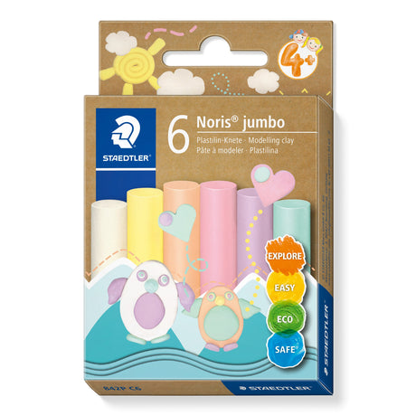 Modellervoks Noris Jumbo pastel ass (6)