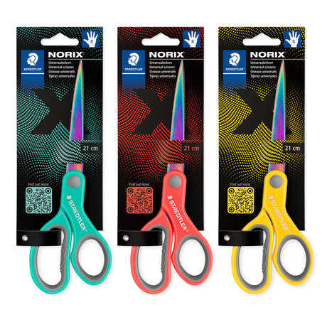 Staedtler Børnesaks Norix 21cm blister ass – Sakse (billede 1)