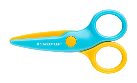Staedtler Børnesaks Noris Junior 10cm lyseblå/gul – Sakse (billede 2)