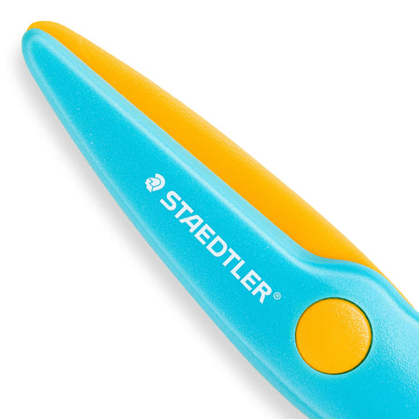 Staedtler Børnesaks Noris Junior 10cm lyseblå/gul – Sakse (billede 3)