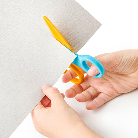 Staedtler Børnesaks Noris Junior 10cm lyseblå/gul – Sakse (billede 5)
