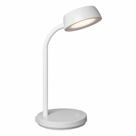 Naga A/S Lille LED bordlampe, hvid, MAULabby – Belysning (billede 1)