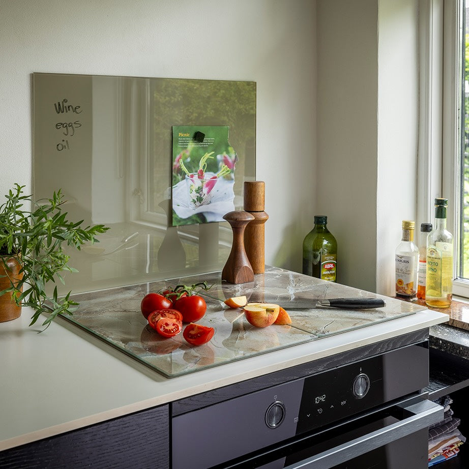 60 x 50 cm. Beige Magnetisk Stænkplade – image 2