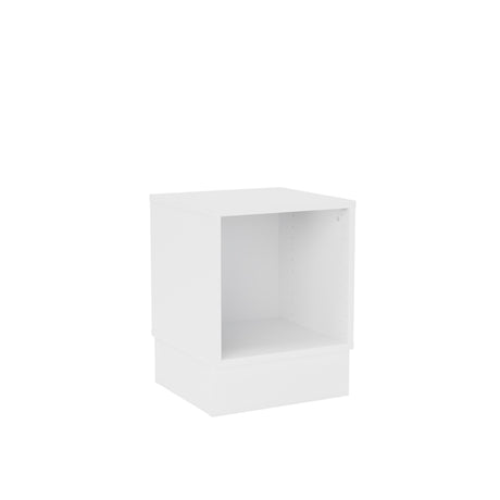 Opbevaring Stig 1x1 fag, hvid laminat