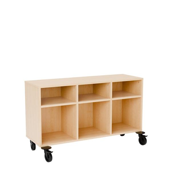 Opbevaring Stig 3x1½-fag, birk laminat