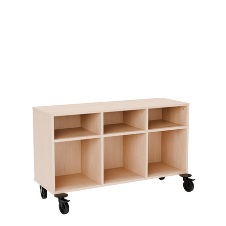 Opbevaring Stig 3x1½-fag, lys eg laminat
