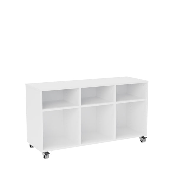 Opbevaring Stig 3x1½-fag, hvid laminat