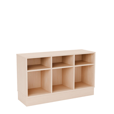 Opbevaring Stig 3x1½-fag, lys eg laminat