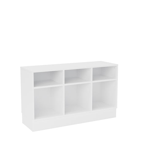 Opbevaring Stig 3x1½-fag, hvid laminat
