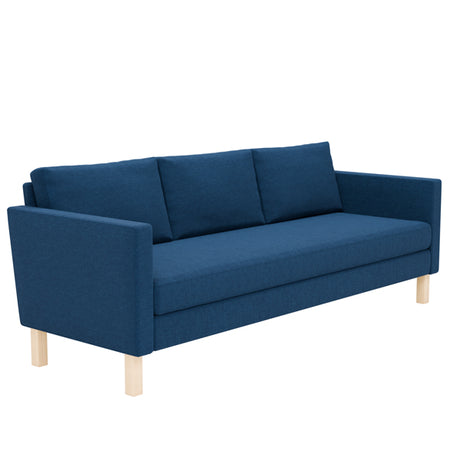 Form o Miljö Stockholm daybed med lige armlæn og ben i birketræ – Loungemøbler