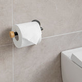 Toiletrulleholder Bambus Sort – image 3