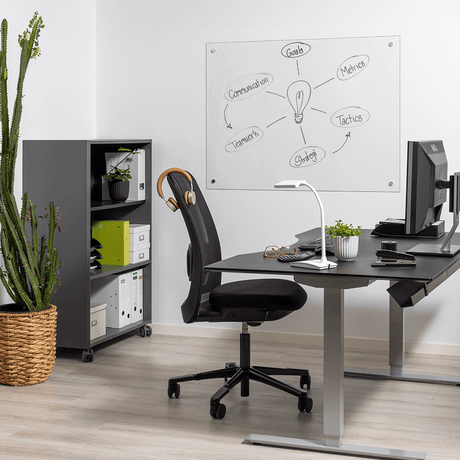 LED Touch bordlampe, hvid – image 3