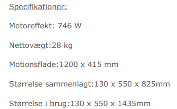 Ergoff Walking Pad - udgået model 29054 – Andet (billede 2)