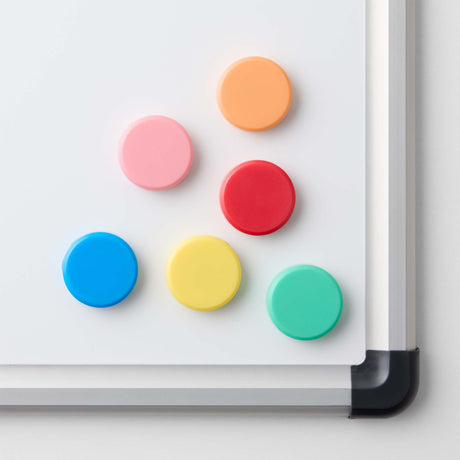 Naga A/S Whiteboard magneter, Sæt med 6 farver (billede 2)