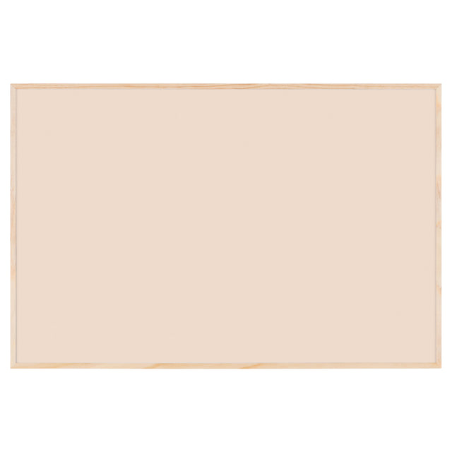 Naga A/S Whiteboard med træramme, Beige, 58,5 x 38,5 cm (billede 1)