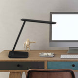Trådløs LED skrivebordslampe, sort, MAULsally