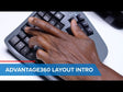 Kinesis Advantage360 Professional GBR – Tastaturer (billede 1)