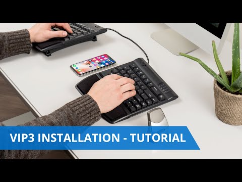 Kinesis Freestyle2 VIP3-tilbehør AC820-BLK – Ergonomiske tastaturer (billede 1)
