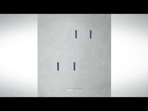 Vægkit til montering af skabs bredde 400mm