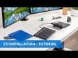 Kinesis Freestyle2 V3-tilbehør AC730-BLK – Ergonomiske tastaturer (billede 1)