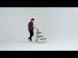 Thatsit knæstol Grøn/Lys ask